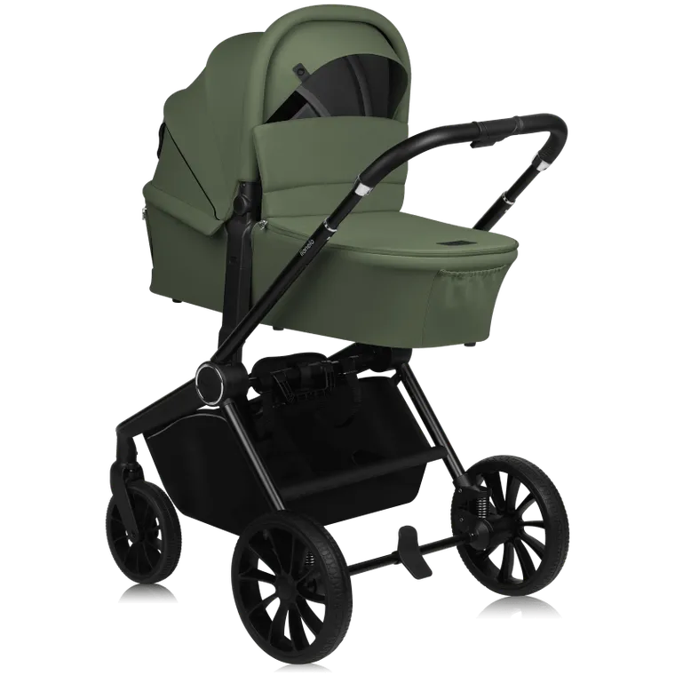 Lionelo, Mika Plus, carucior multifunctional, 2in1, Green Olive