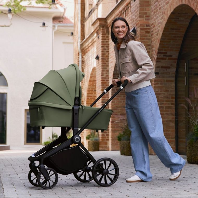 Lionelo, Mika Plus, carucior multifunctional, 3in1, Green Olive