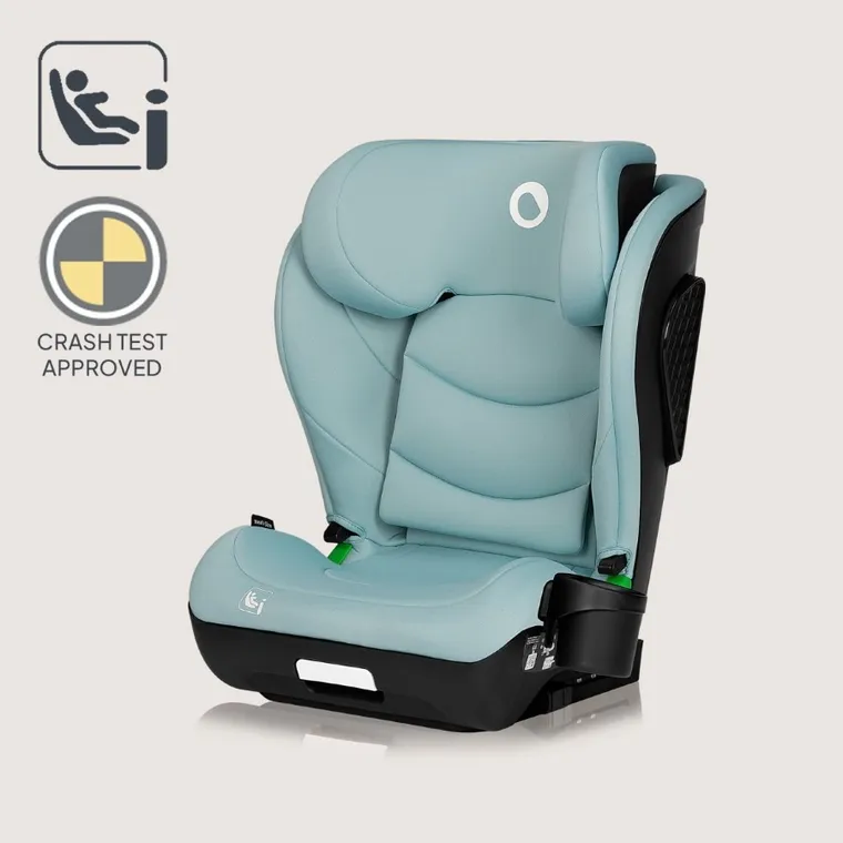 Lionelo, Neal, i-Size, scaun auto, 15-36 kg, Green Turquoise