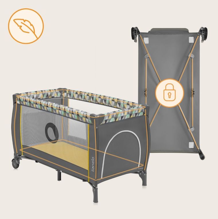 Lionelo, Sven Plus, patut de calatorie, Yellow Scandi