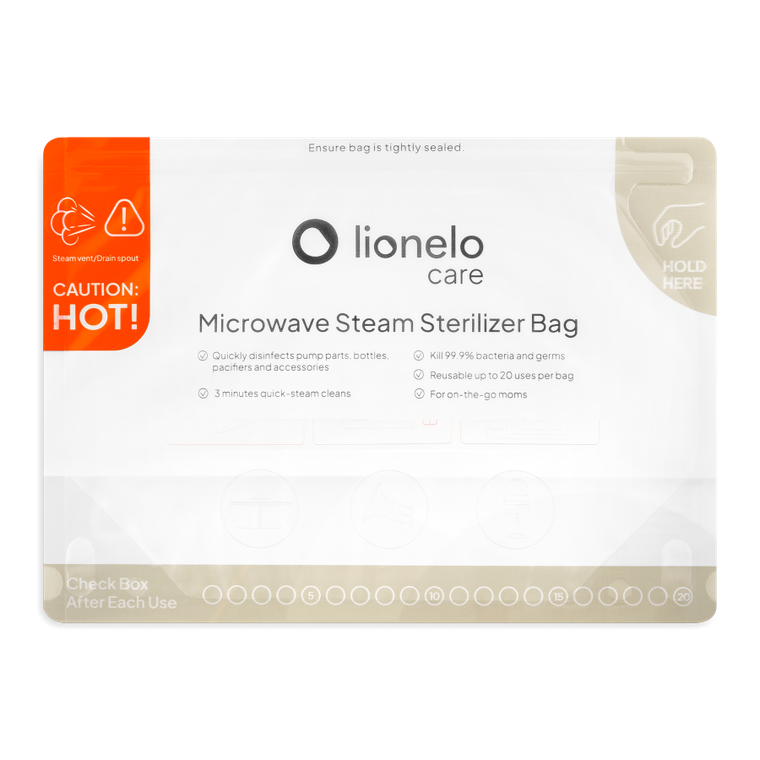 Lionelo, Thermobag, pungi de sterilizare la microunde, 8 buc.