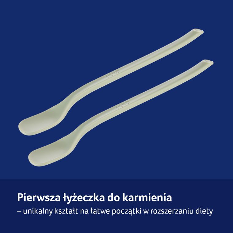 Lovi, lingura de hranire, Pistachio, 2 buc.