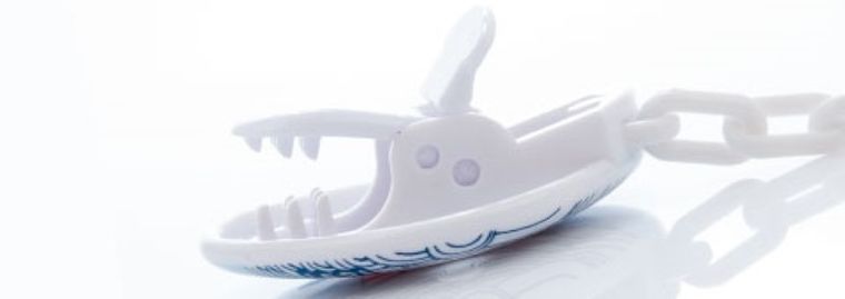 Lovi, Night&Day, lant pentru suzeta, albastru