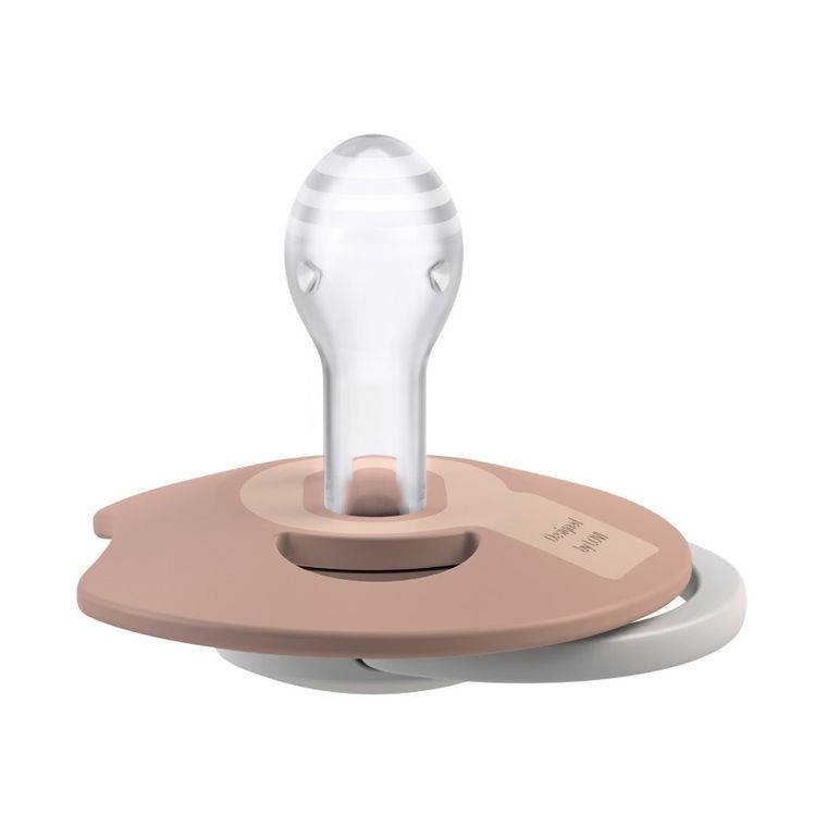 Lovi, Prime, suzeta dinamica din silicon, Blush Glow, 0-6 luni
