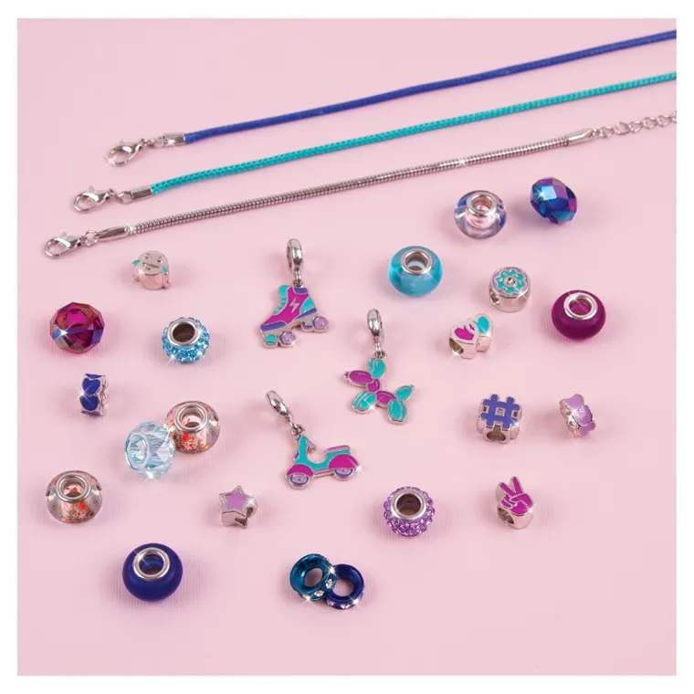 Make it Real, set de creat bijuterii, Halo Charms True Blue