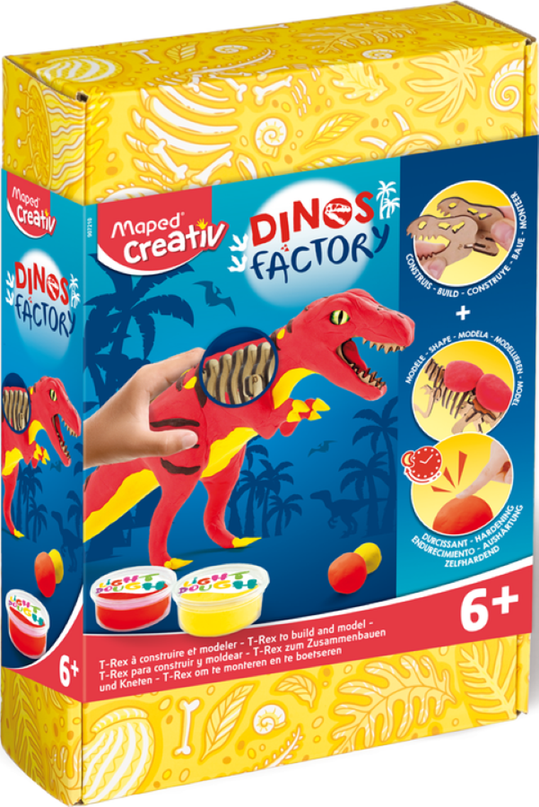 Maped Creativ, Fabrica de Dinozauri, plastilina