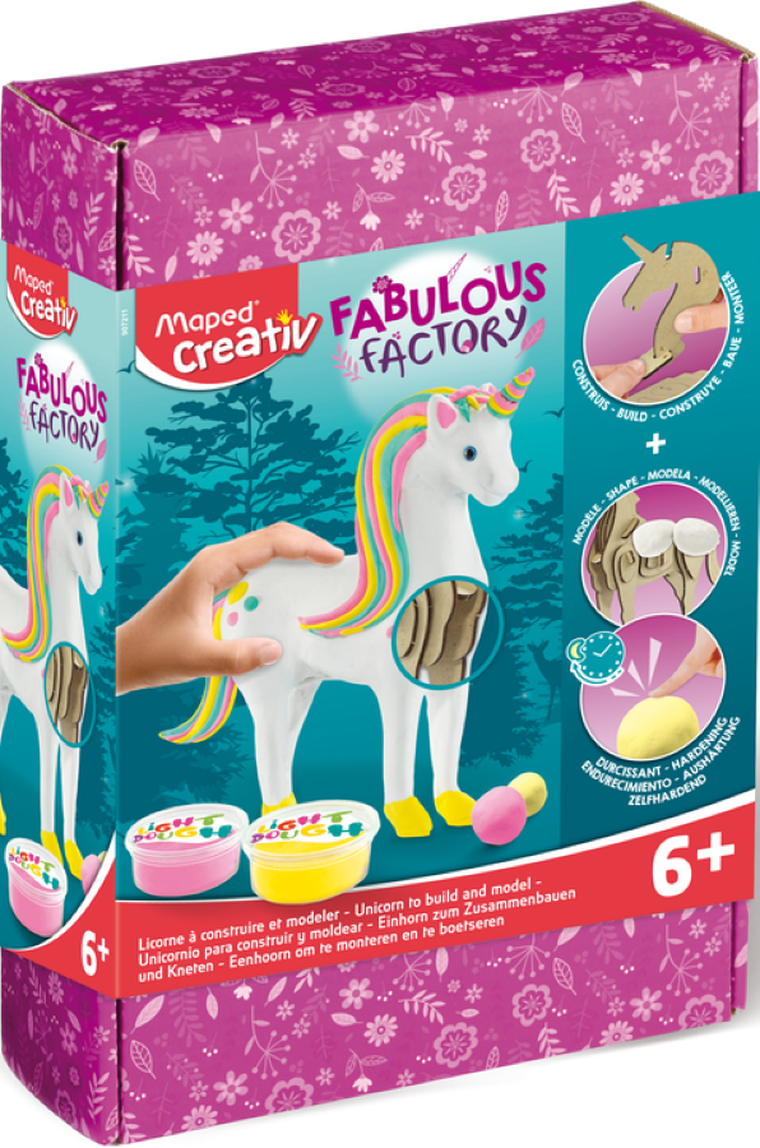 Maped Creativ, Fabrica de Unicorni, plastilina