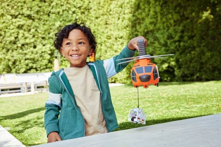 Matchbox, Rescue helicopter, set de joaca, scara 1:64