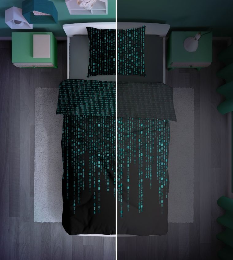 Matrix, set lenjerie de pat single, 140-200 cm