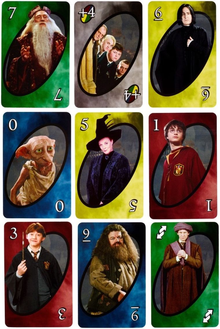 Mattel, UNO Harry Potter, joc de carti