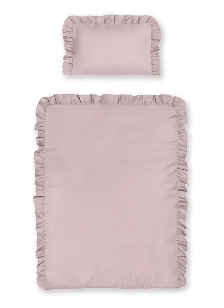Mayamoo, set lenjerie de pat single, roz, 90-120cm