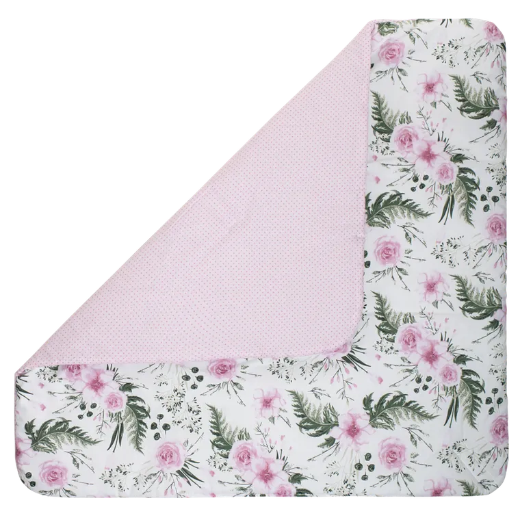 Medi Partners, Flori, paturica - sistem de infasat pentru bebelusi, roz