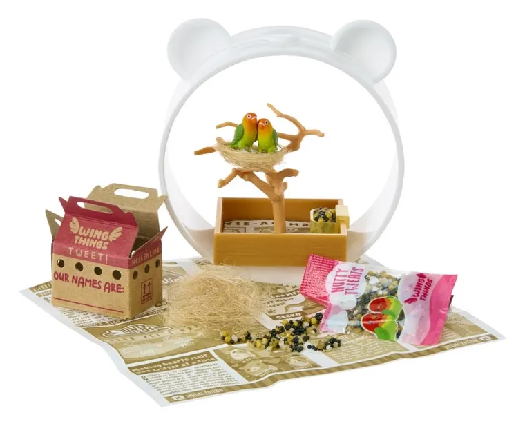 MGA's Miniverse, Make It Mini, Animals, bila surpriza cu mini figurine animale, 1 buc.