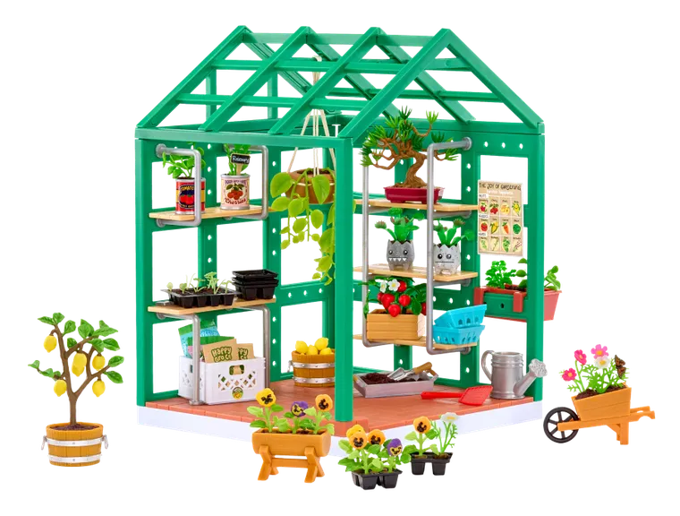 MGA's Miniverse, Spaces, Starter Pack Greenhouse, set de joaca