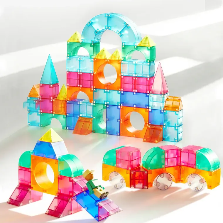 Mideer, blocuri magnetice 3D, 46 piese