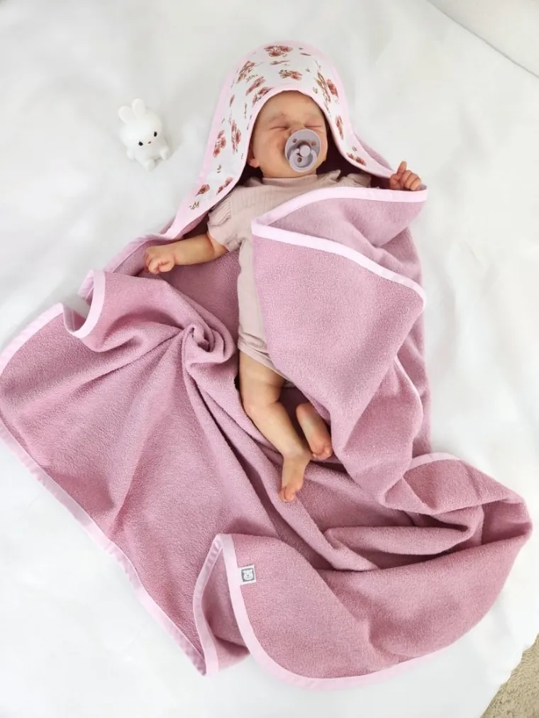 MimiNu, Ratuci, halat de baie, termofrotte, roz