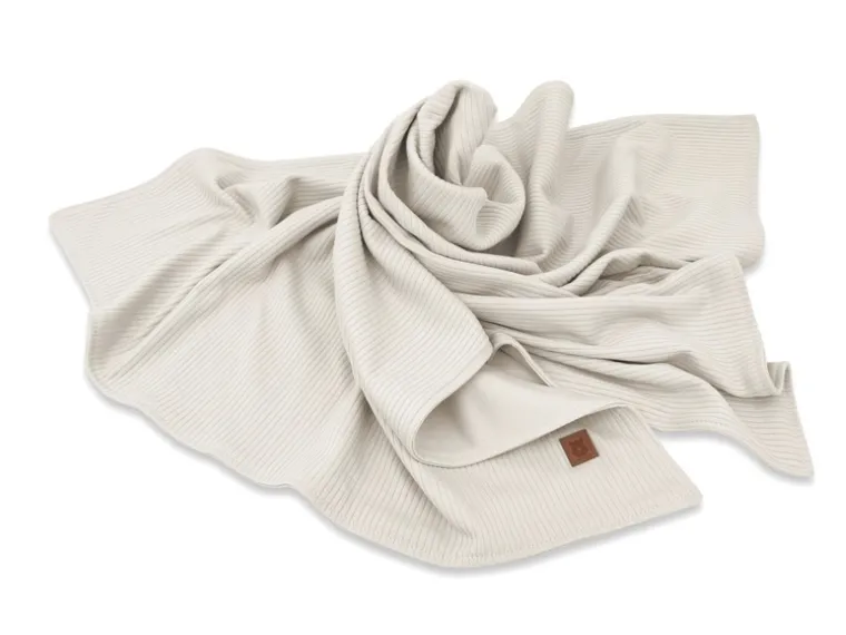 MimiNu, Soft, patura, bej, 75-100 cm, 0-6 ani