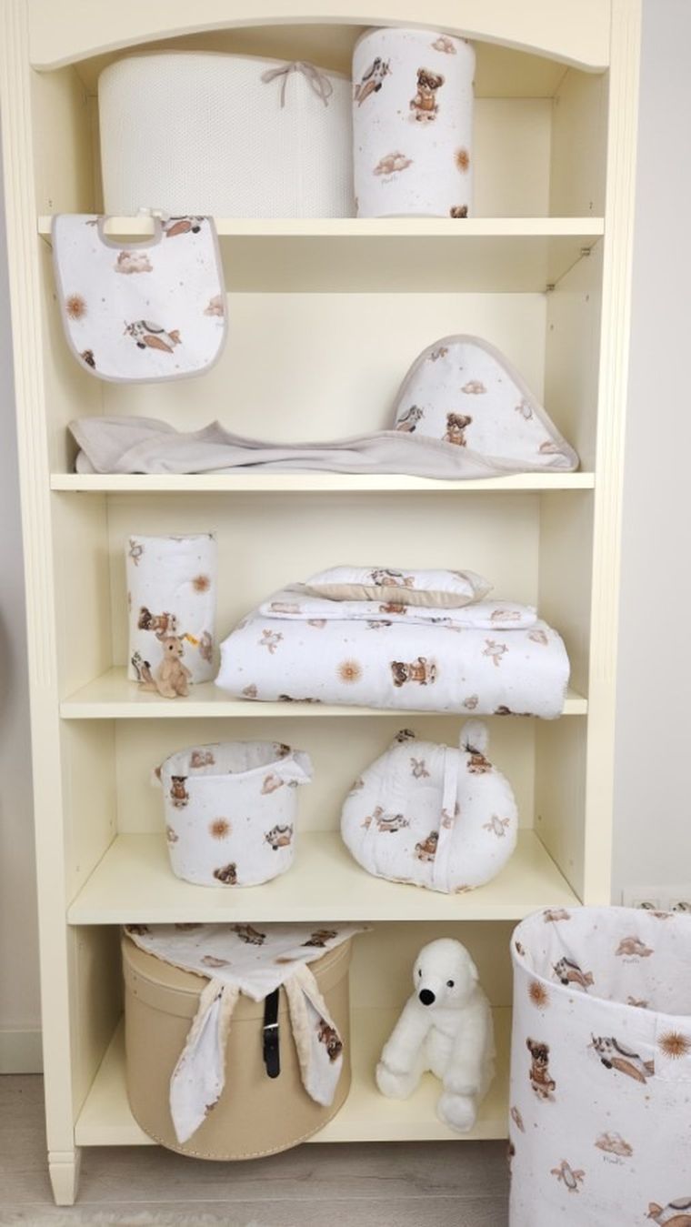 MimiNu, Ursuleti, halat de baie, termofrotte, bej