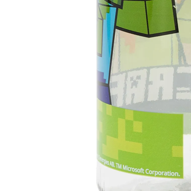 Minecraft, sticla de apa 3D din plastic, 560 ml
