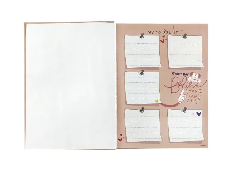 Minnie Mouse, jurnal cu stilou