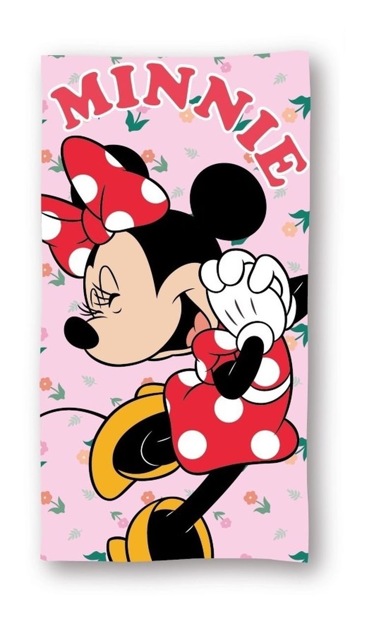 Minnie Mouse, prosop din microfibra, 70-140 cm
