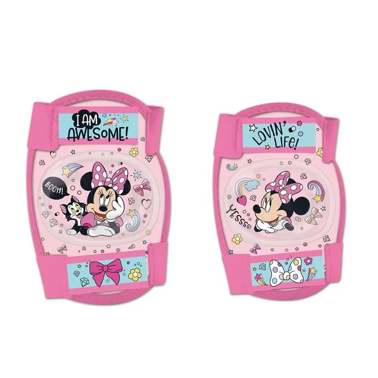 Minnie Mouse, set de protectie pentru coate si genunchi 2in1