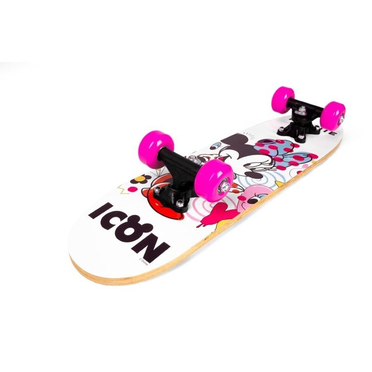 Minnie Mouse, skateboard din lemn, 61 cm