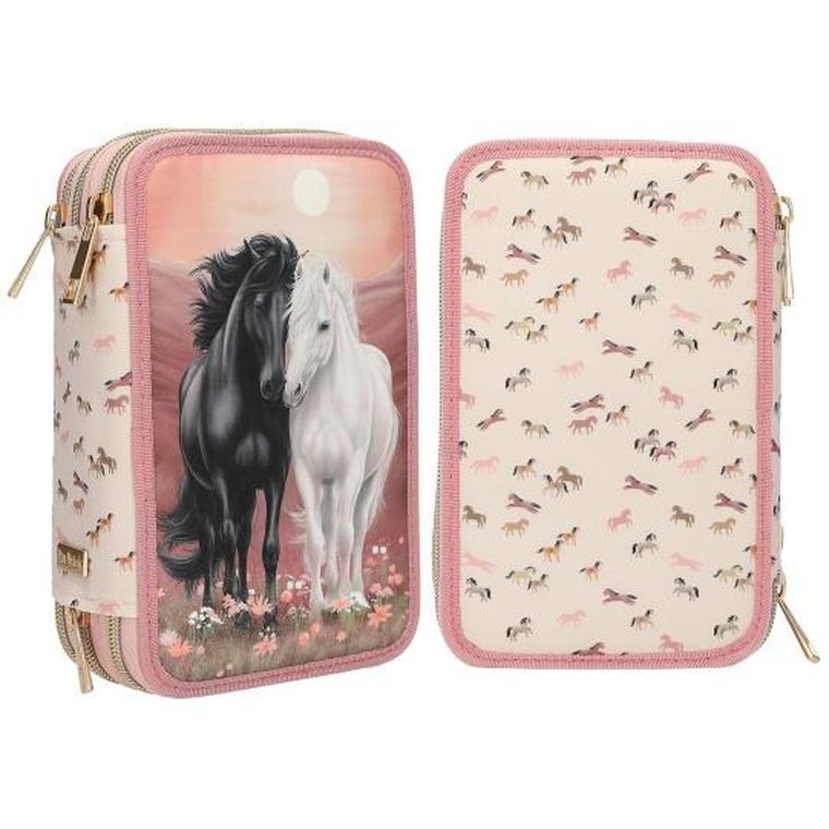 Miss Melody, Blossom Pony, penar triplu cu rechizite scolare
