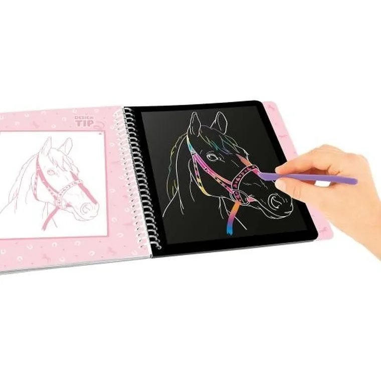 Miss Melody, Magic Scratch, carte de razuit, set creativ