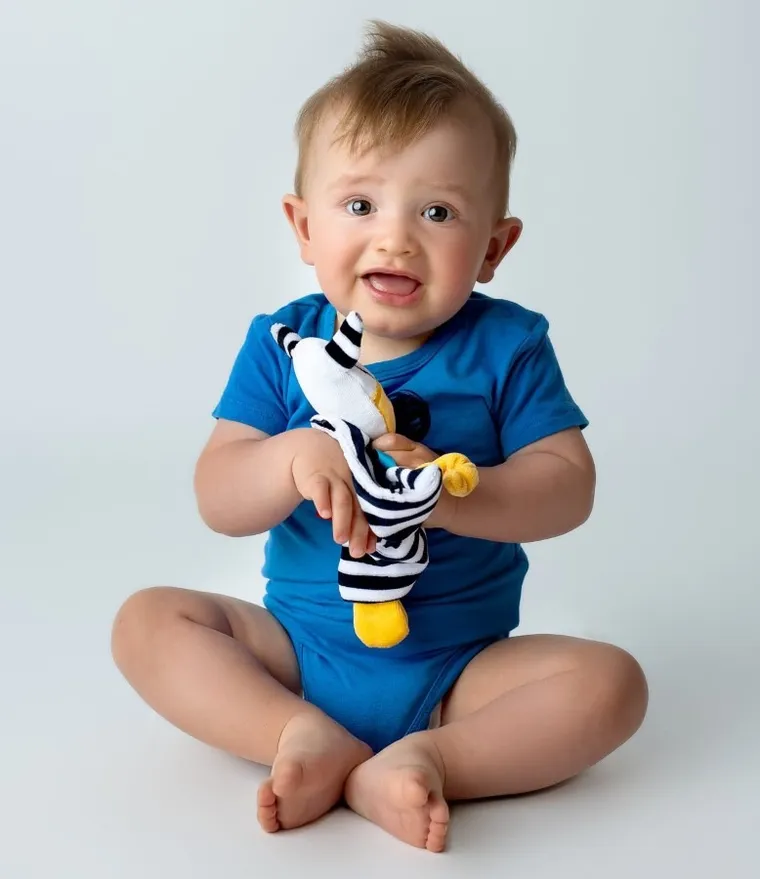 Mom's Care, zebra, jucarie senzoriala contrastanta