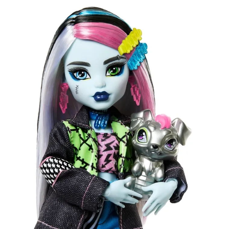Monster High, Frankie Stein, papusa cu accesorii