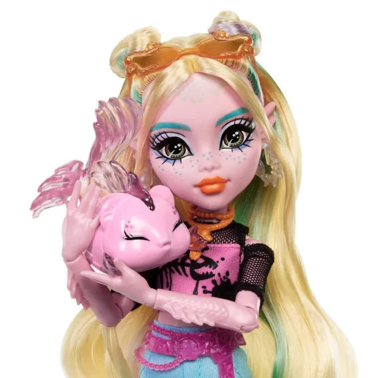 Monster High, Lagoona Blue, papusa cu accesorii