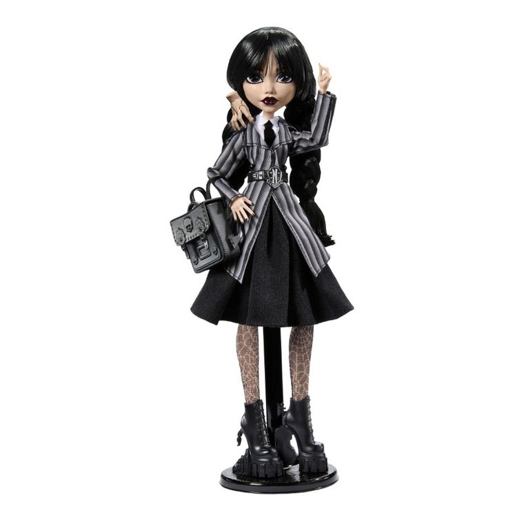 Monster High x Wednesday, Wednesday Addams, papusa de colectie