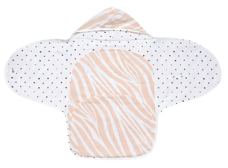 Motherhood, Invelitoare de bumbac pentru masina, Salmon Zebra