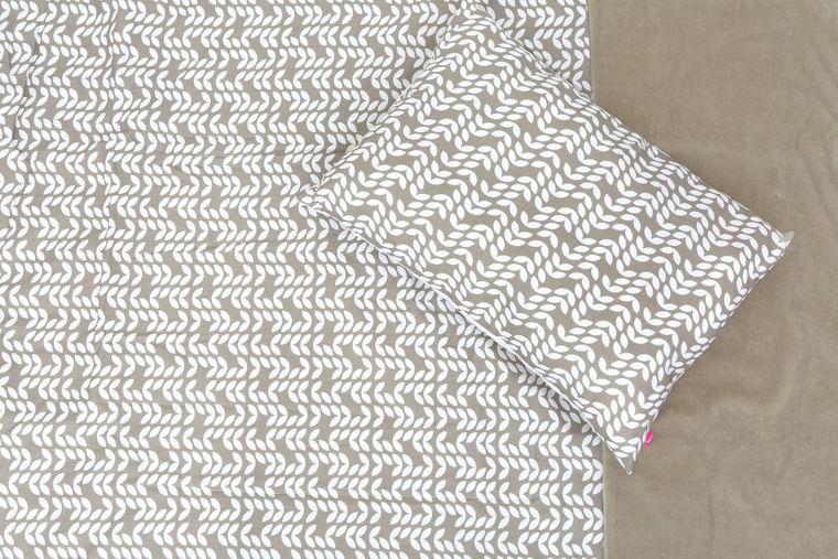 Motherhood, paturica cu perna pentru prescolari, Beige Classics