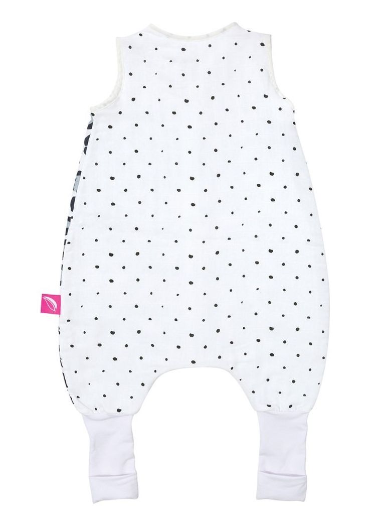 Motherhood, Sac de dormit din muselina, cu craci, 1-1,5 ani, Blue Zebra