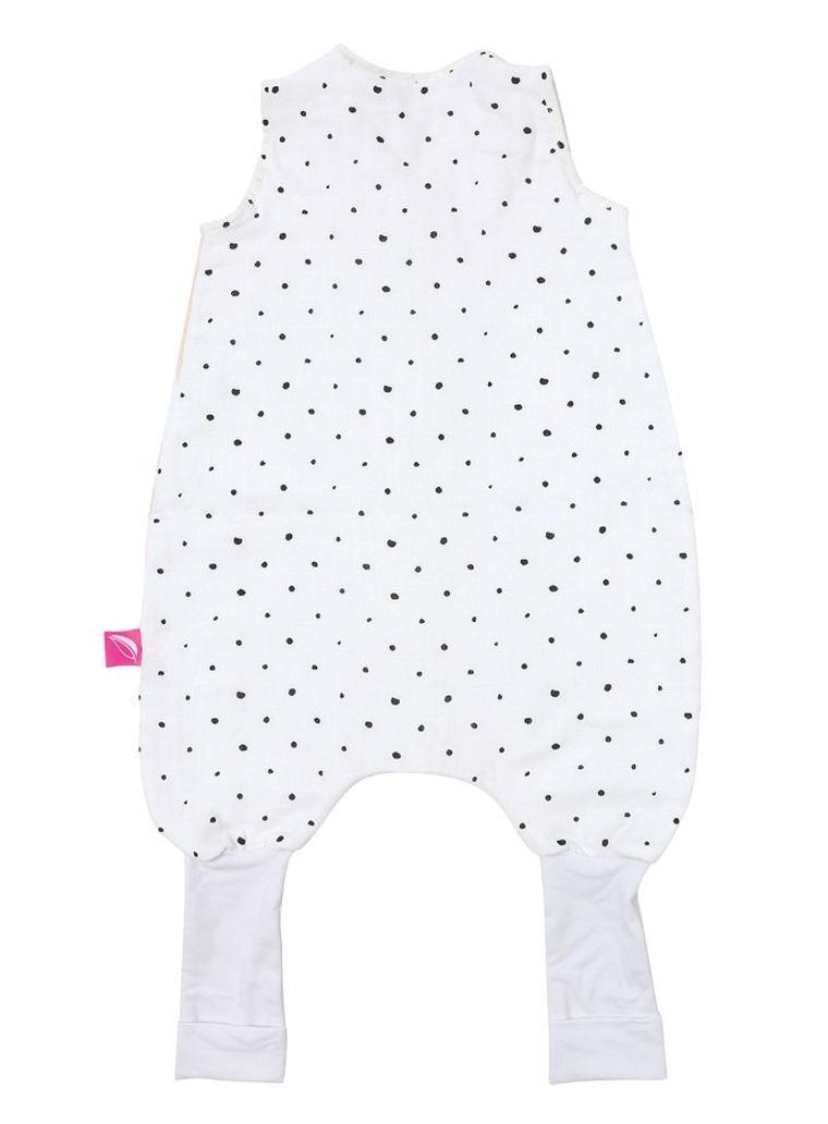 Motherhood, Sac de dormit din muselina, cu craci, 1,5-2,5 ani, Salmon Leopardus