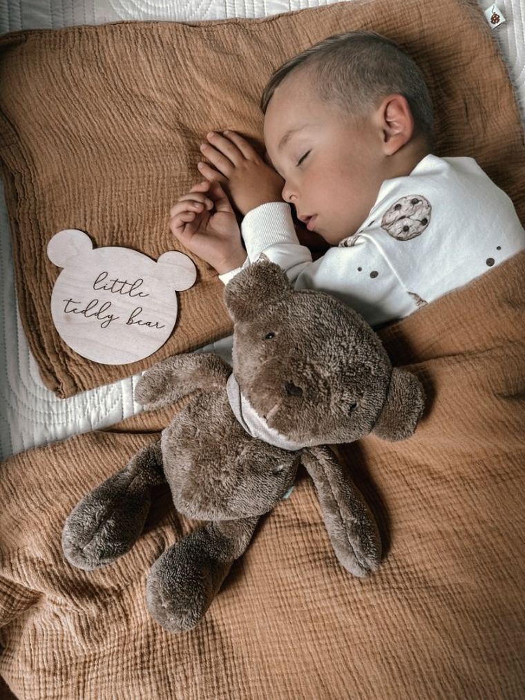 MyHummy (Szumisie), Ursulet 5 in 1 cu lampa, 36 cm, maro