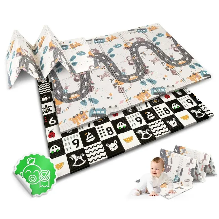 Nukido, covoras, tatami pliabil din spuma, 200-150-1 cm