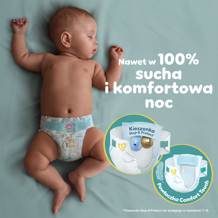 Pampers Active Baby, Jumbo Pack, scutece marimea 6, 13-18 kg, 56 buc.