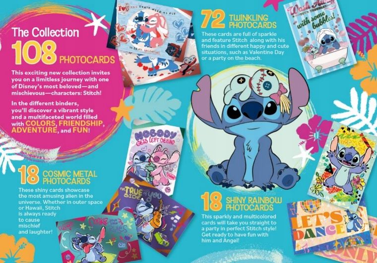 Panini, Lilo si Stitch, carti foto de colectie in plic, 1 buc.