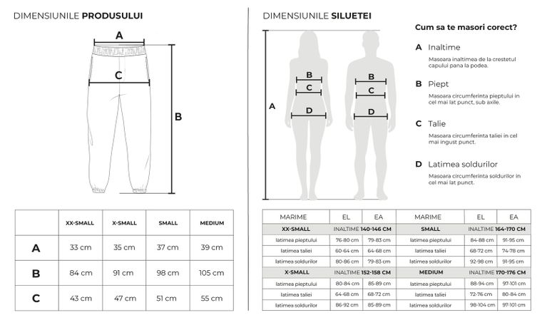 Pantaloni de trening cu buzunare cargo unisex NOWEAR