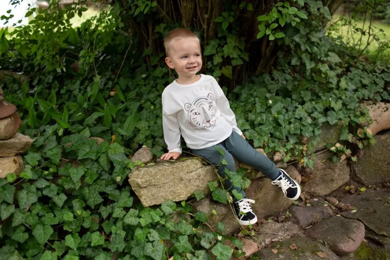 Pantaloni trening pentru baieti, kaki, brand Pinokio