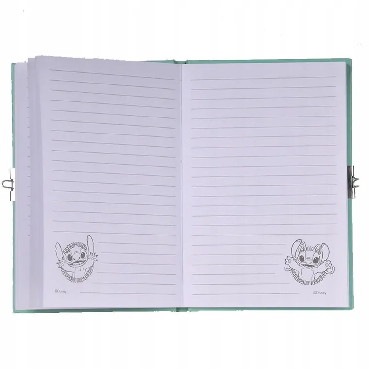 Paso, Lilo si Stitch, jurnal cu lacatel, 50 foi, Flowers