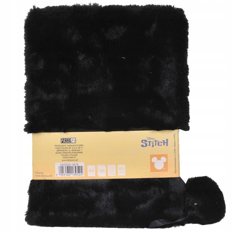 Paso, Lilo si Stitch, jurnal cu lacatel de plus, A5, 96 foi, cu linie, Sky Blue