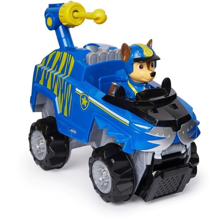 Paw Patrol, Jungle Pups, Chase Jungle vehicul cu figurina
