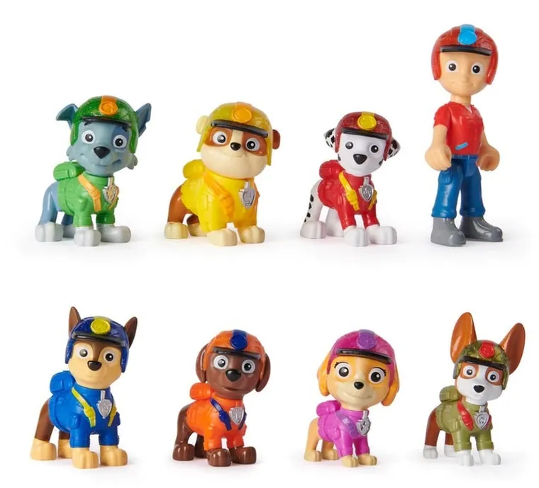Paw Patrol, Jungle Pups, set de figurine