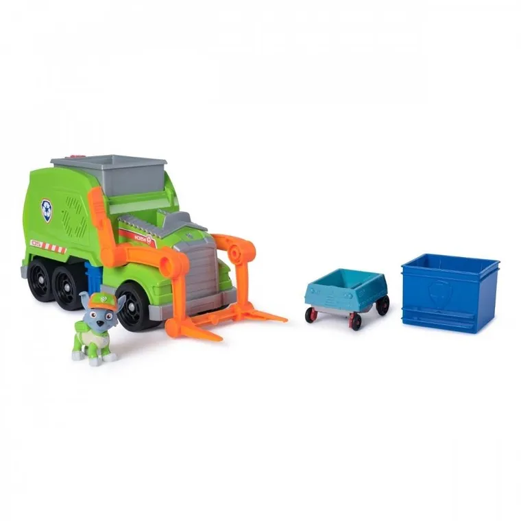 Paw Patrol, Rocky, masina cu figurina