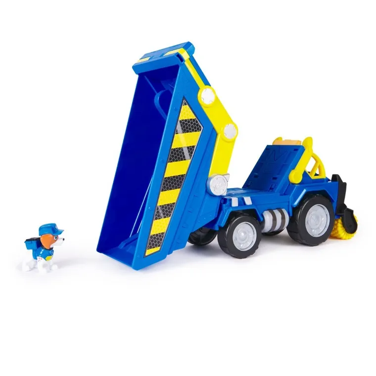 Paw Patrol, Rubble & Crew, Wheeler, vehicul cu figurina