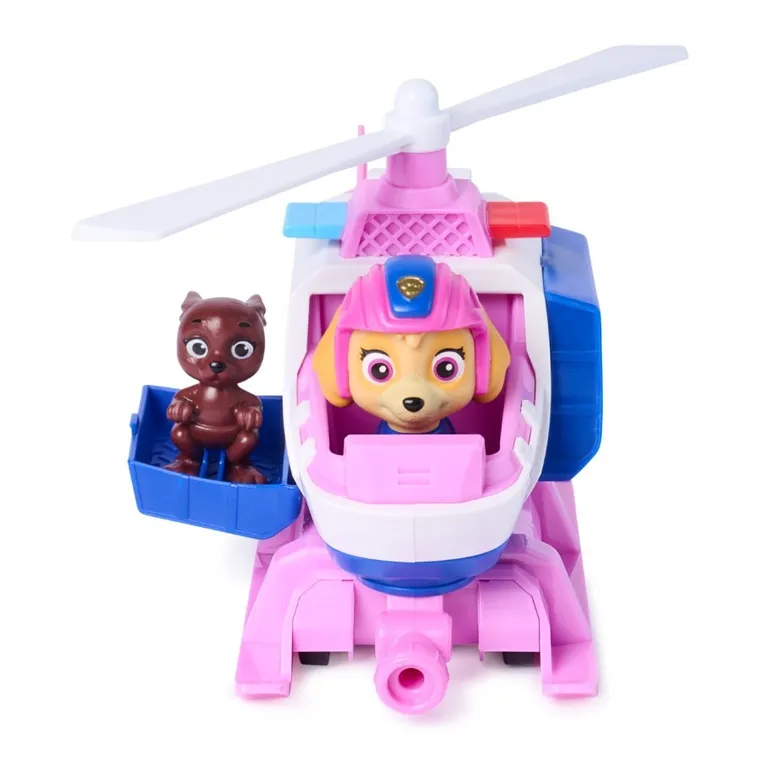 Paw Patrol, Search&Rescue, Skye, vehicul cu figurina